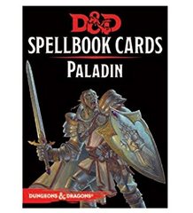 Dungeons & dragons Spellbook Cards - Paladin
